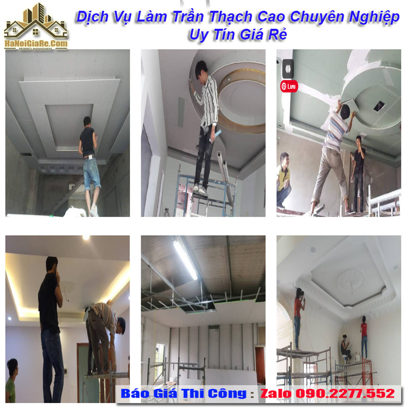 Dịch Vụ Làm Trần Thạch Cao