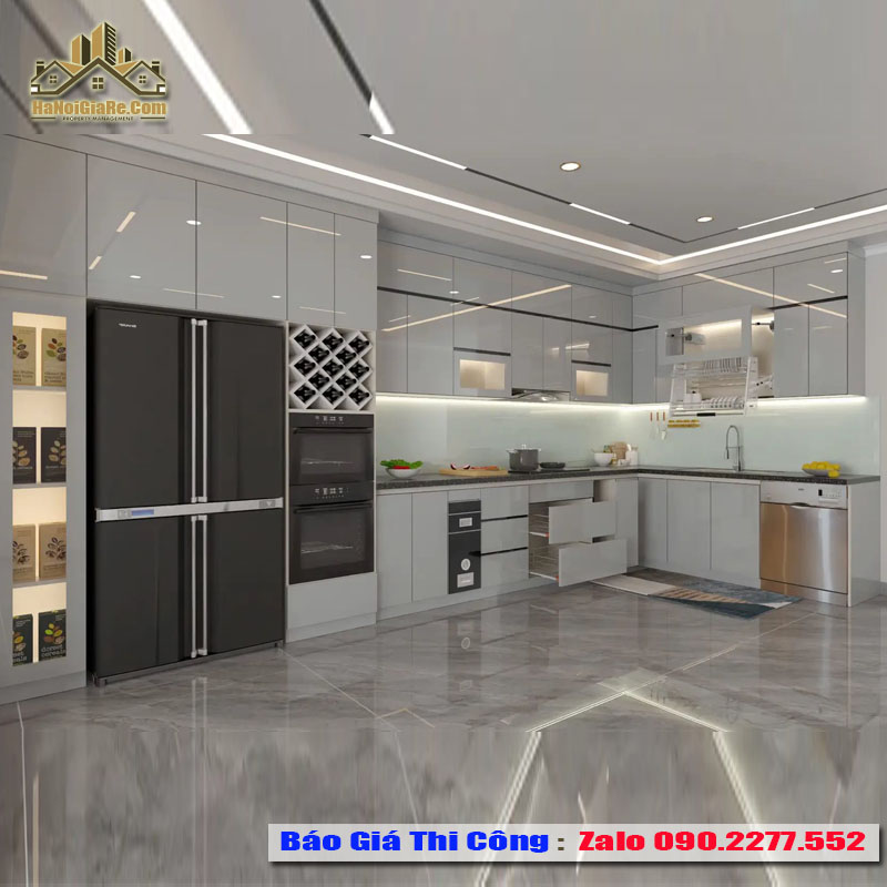 Mẫu Tủ Bếp Đẹp - Báo Giá Thi Công Thiết Kế Tủ Bếp Trọn Gói