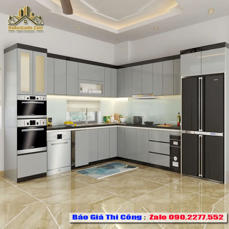 Tủ Bếp Màu Trắng Có Nhanh Bẩn Không? Tư Vấn Thiết Kế Thi Công Bền Đẹp